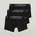 Boxer-Shorts schwarz XS 3er Pack