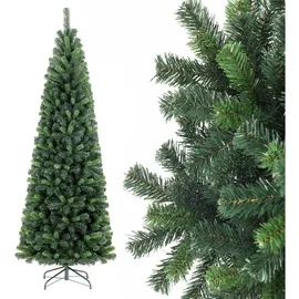 salcar Künstlicher Weihnachtsbaum Bleistift Grün 180 cm
