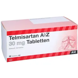 Telmisartan AbZ 30 mg Tabletten 98 St
