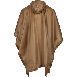 Brandit Textil Ripstop Poncho Unisex Braun Einheitsgröße