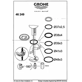 Grohe Verschraubung chrom