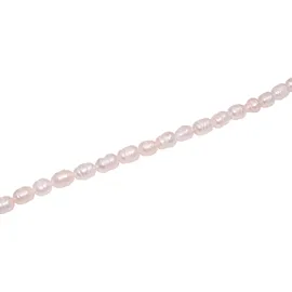 FIRETTI Perlenkette Schmuck Geschenk Messing Gold/Weiß 41