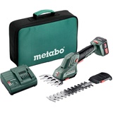 METABO PowerMaxx SGS 12 Q Akku-Gras-/Strauchschere inkl. Tasche + Akku 2.0Ah (601608500)