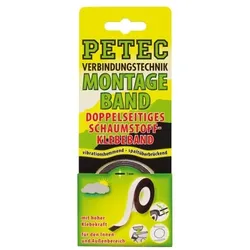 PETEC Power-Montageband schwarz SB Klebeband  87122