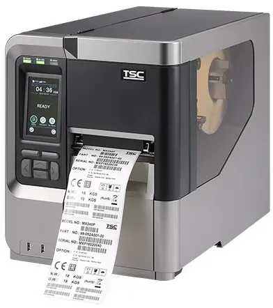 Etikettendrucker TSC MX241P, thermotransfer, 203dpi, USB + RS232 + Ethernet, MX2...