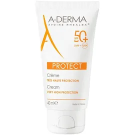 A-Derma Aderma Protect Sonnencreme Creme LSF 50+ 40 ml