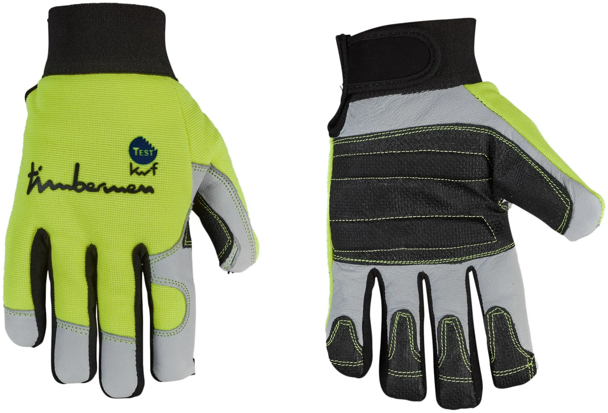 Timbermen Handschuhe Pro MS, schwarz-gelb, 9