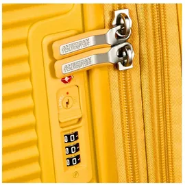 American Tourister Soundbox 4-Rollen Cabin 55 cm / 35,5-41 l golden yellow