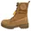 Damen Boots Frauen Stiefeletten warm gefüttert Winterschuhe Stiefel Bootee Booties golden tan 42 EU