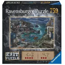 Ravensburger Puzzle - Das Fischerdorf, 759 Teile