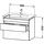 Duravit Waschtischunterschrank DuraStyle 80x45,3cm, lei, 2 SchKa., wandhängend