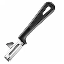 Westmark Gentle Sparschäler schwarz, silber Edelstahl
