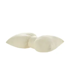 Magma Heimtex Oline Schleifenkissen 30 x 45 cm Creme