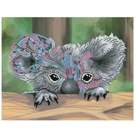 DIAMOND DOTZ® Diamond Painting Koala bunt Bastelset
