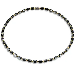 Frauen Männer Mode Künstliche Hämatit Sechseckige Prisma Perlen Magnetische Halskette