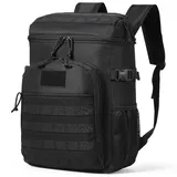 Vevor Kühltasche isolierte Lunchtasche 25 L mit Molle-Design und Mehreren Taschen, 600D Kühl-Lunchbox mit herausnehmbaren Aufbewahrungstaschen, weicher Kühler für Büro Picknick Wandern Strand