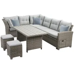 Greemotion Lounge-Set Malia, halbrund