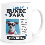 SpecialMe® personalisierte Kaffee-Tasse Fototasse/Namenstasse personalisierte Geschenke weiß standard