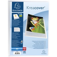Exacompta 5748E Kreacover Sichtmappe (aus PP, DIN A4, 21