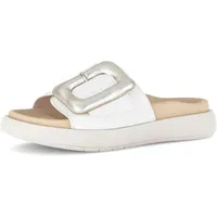 Gabor Pantolette GABOR "Pantolette", Damen, Gr. 38, creme, Schuhe Pantolette