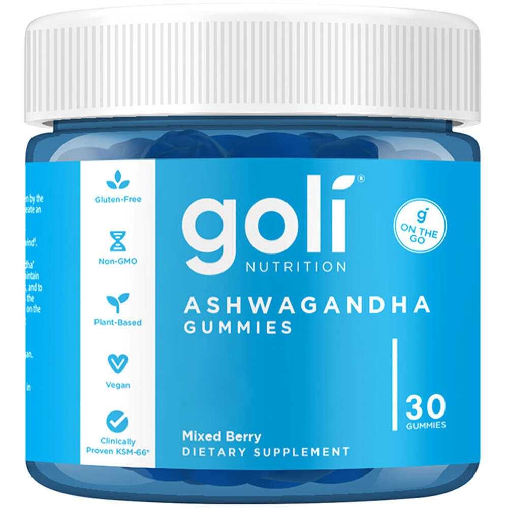 Goli Nutrition, Ashwagandha, 30 Gummies