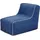 Jahnke Loungesessel JAHNKE "AIR LOUNGE", blau (navy blau), B:60cm H:70cm T:90cm, Sessel, aufblasbar, Indoor & Outdoor, 60 cm Sitztiefe
