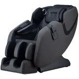 Home Deluxe Massagesessel Marino mit Premium Webstoffpolsterung Anthrazit - 135,4 x 73,5 x 103 cm | 6 Massageprogramme, mit Textilpolsterung, Zero-Gravity