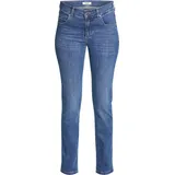 Angels Jeans Straight Fit Cici im zeitlosen Blue Used-D36 / L30