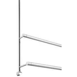 Giese Server Badetuchhalter Silber 30858-02