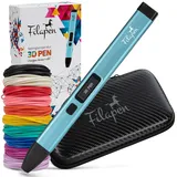 Filapen GmbH Filapen® Premium 3D Stift mit 10 Filamenten und Etui