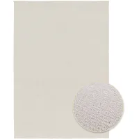 Primaflor Schlingenteppich "DAISY, Schlinge, Made in Belgium", beige (creme), B:200cm H:7mm L:290cm, Polypropylen, PRIMAFLOR-IDEEN IN TEXTIL, Teppiche, meliert oder Uni Farben, strapazierfähig, waschbar