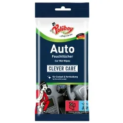 POLIBOY Staubmeister Auto Feuchttücher 2502001 , 1 Packung = 20 Tücher