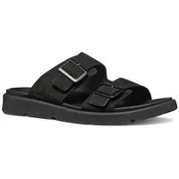 GEOX XAND 2S A Slide Sandal, Black, 42