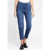 Gang Mom-Jeans »94GLORIA CROPPED«, Gr. 28 (36) N-Gr, Dark water (mid blue), , 97604837-28 N-Gr