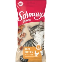 Schmusy Snack Soft Bitties mit Huhn Katzensnacks