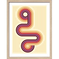 Gerahmtes Bild MODERN VINTAGE - bunt