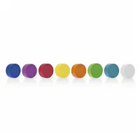 Magnetoplan Design Magnets Wood Series, Circle farblich Sortiert, Ø 30 x 13mm,