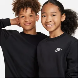 Nike Kinder Pullover Club Fleece FD3006-010 137-147 - black/white - 137-147