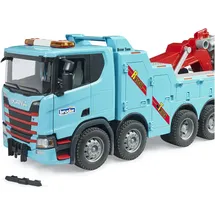 Bruder 03553 - Scania Super 560R Berge- und Abschlepp-LKW blau/rot/schwarz/silber 1:16