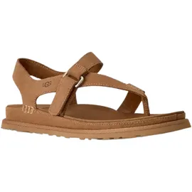 UGG Australia Sandale Goldengaze Toe Post Braun 38