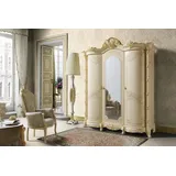 JVmoebel Kleiderschrank Beige Massivholz Regal für das Schlafzimmer klassisch Made in Europa beige