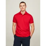 Tommy Hilfiger Poloshirt »LIQUID COTTON ESSENTIAL REG POLO«, Gr. XXXL, Primary red) , 97678415-XXXL