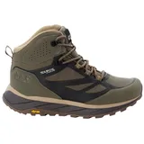 Jack Wolfskin Terraventure Texapore Mid M Walking-Schuh, Brown/Beige, 44.5/45 EU