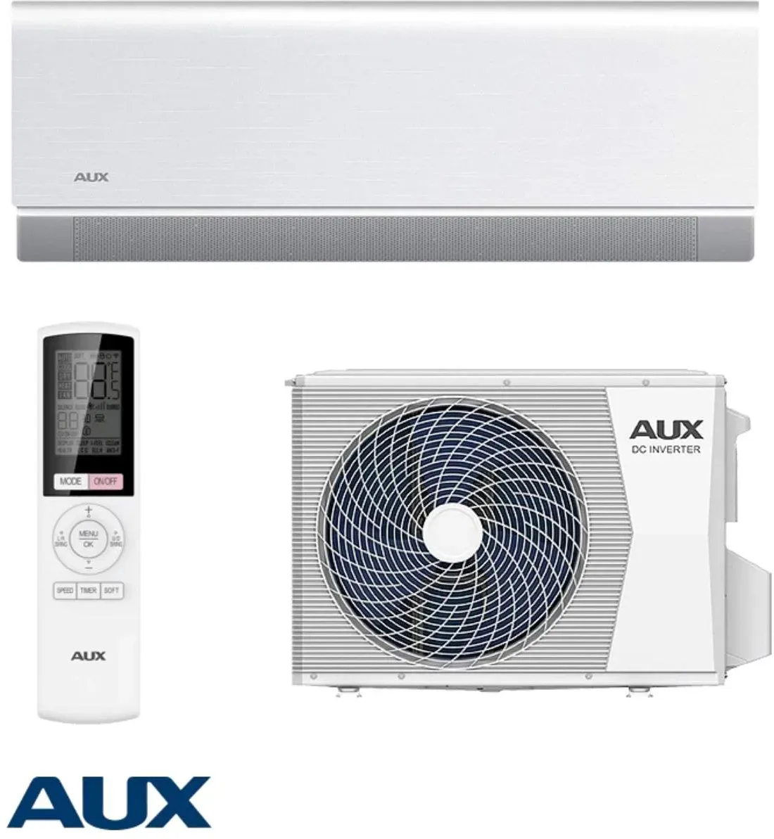 Inverter-Klimaanlage AUX C+++ ASW-H18E3A4/CAR3DI-C7 + ASW-H18E3A4/CAR3DI-C7 / 18 000 BTU