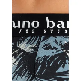 Bruno Banani Boxershorts bunt / grau / rot / schwarz 3XL 4er Pack