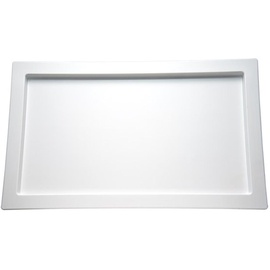 APS GN 1/3 Tablett -Frames-, Serviertablett 32,5 x 17,6 cm, H: 2 cm, Melamin, weiß