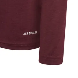 adidas Team Base Longsleeve Kinder - rot 116