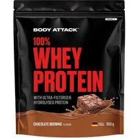 Body Attack 100% Whey Protein Chocolate Brownie Pulver 900 g
