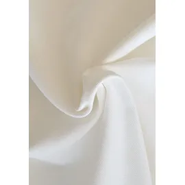 Kutti Ösenrollo Duck Offwhite – Raffrollo aus 100% Baumwolle mit rechteckigen Ösen, Blickdicht ohne Bohren in der Größe 60 x 140cm