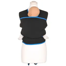 We Made Me WMM elastisches Tragetuch Wuti Wrap Midnight Black